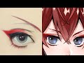 Riddle Rosehearts リドル・ローズハート | Tutorial: Anime Eye Makeup 310