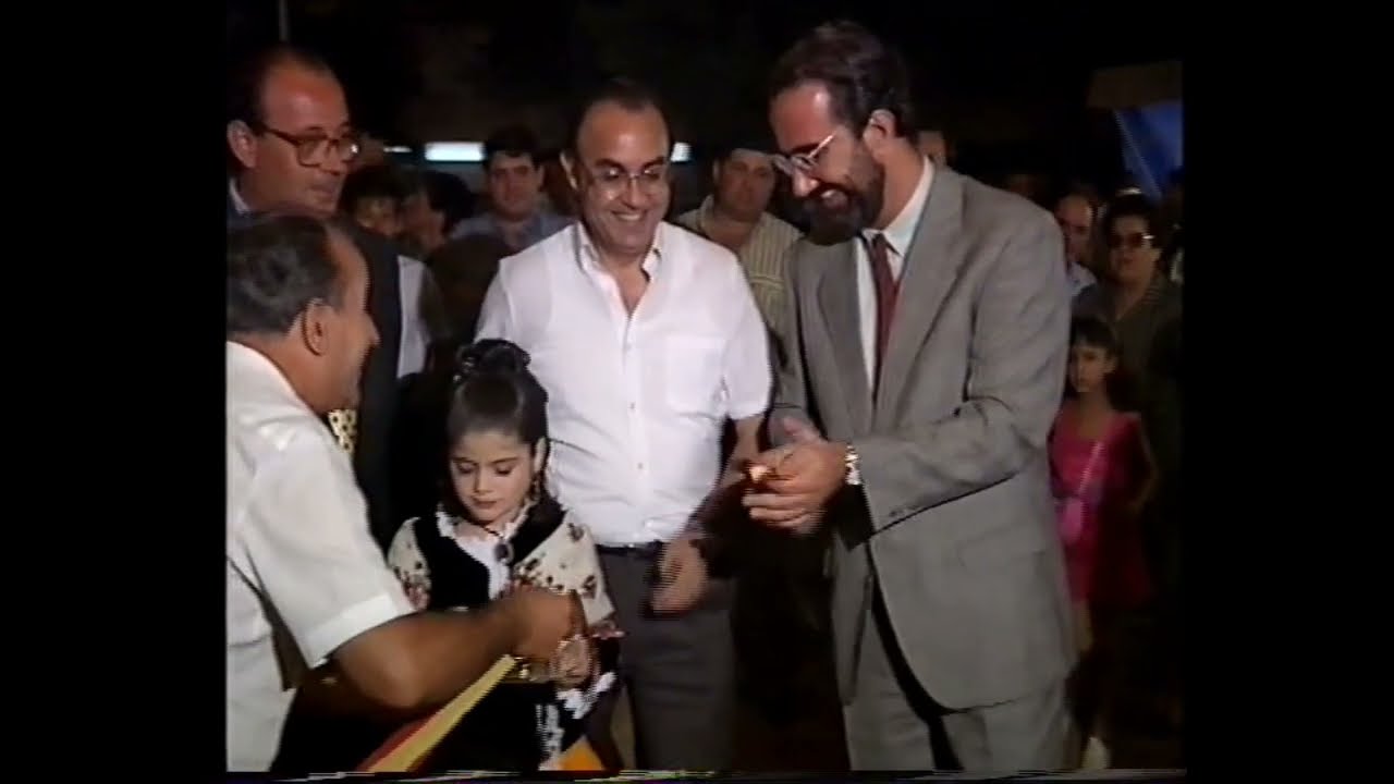 Tomelloso 1992: Chupinazo e inauguración del stand municipal