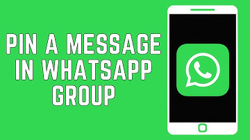 How To Pin A Message In WhatsApp Group (2024)