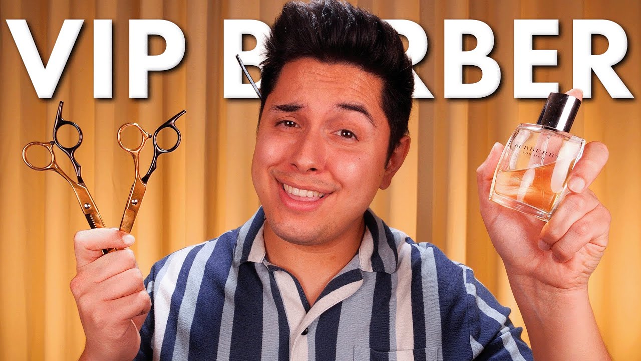 Полный VIP-опыт стрижки и бритья | Ролевая игра ASMR «Парикмахер»