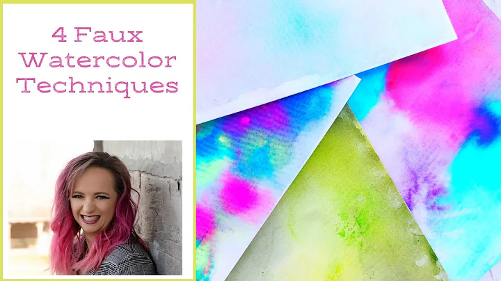 4 Faux Watercolor Techniques with Keri Sallee for ...