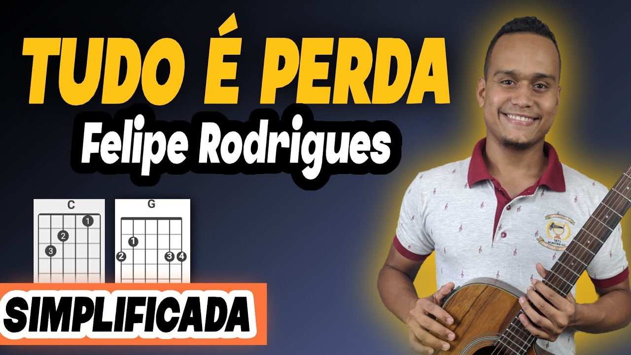 Como tocar TUDO É PERDA no Violao SIMPLIFICADA | FÁCIL 