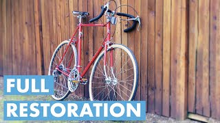 Vintage bike TRANSFORMED: Full Schwinn Restoration