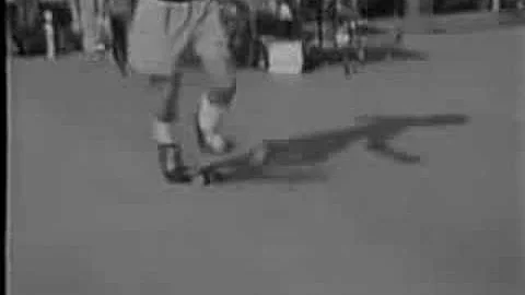 John Leathers - 1980's Freestyle Skateboard Contest