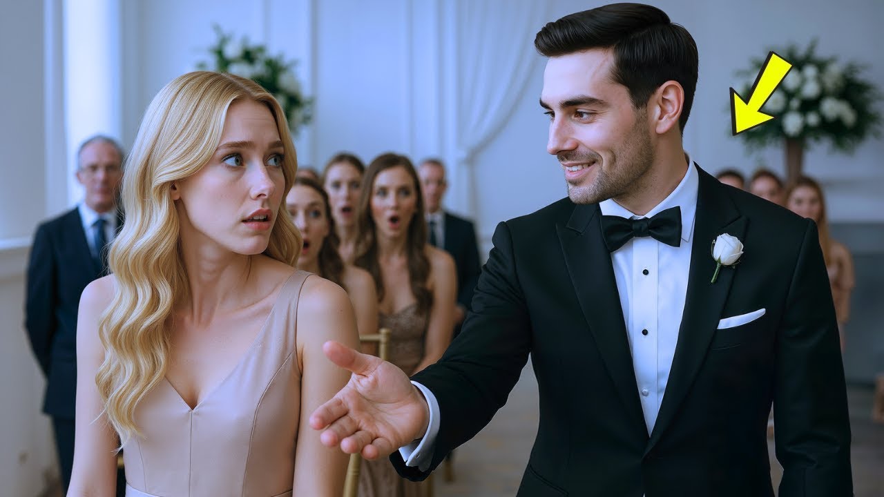 Fata Timidă Stătea La Nunta Greșită—Până Când Mirele Milionar A Numit-o Adevărata Lui Mireasă.