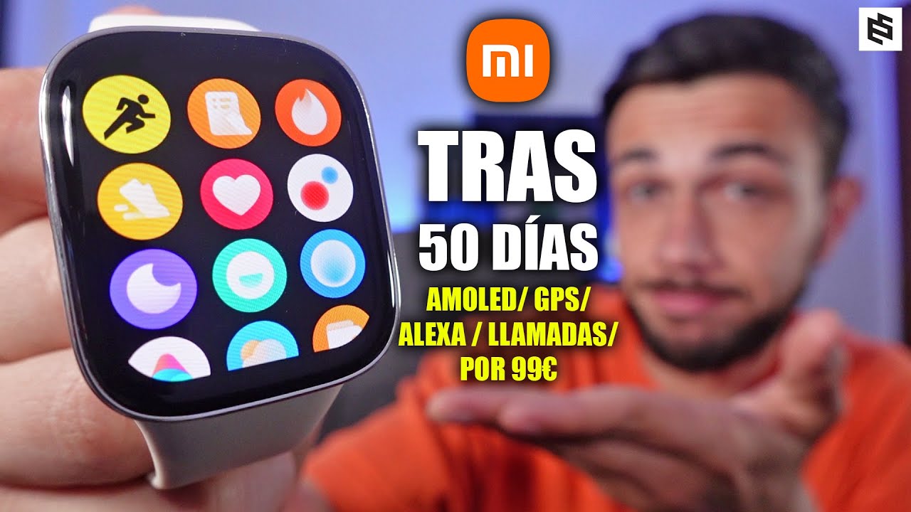 Smartwatch  Xiaomi Redmi Watch 3, Bluetooth, Hasta 12 días, Multideporte,  Marfil