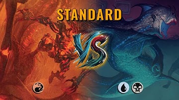 MTG Standard - Mono Red Aggro by CunicoliGoblin VS Dimir Midrange by CHATARO