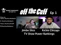 Shoot Your Shot Sports Presents: Off The Cuff Podcast: Cartoon TV Show Power Rankings