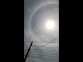 A circle rainbow around the Sun | বাংলাদেশের আকাশে সূর্যের পাশে গোল বৃত্ত |