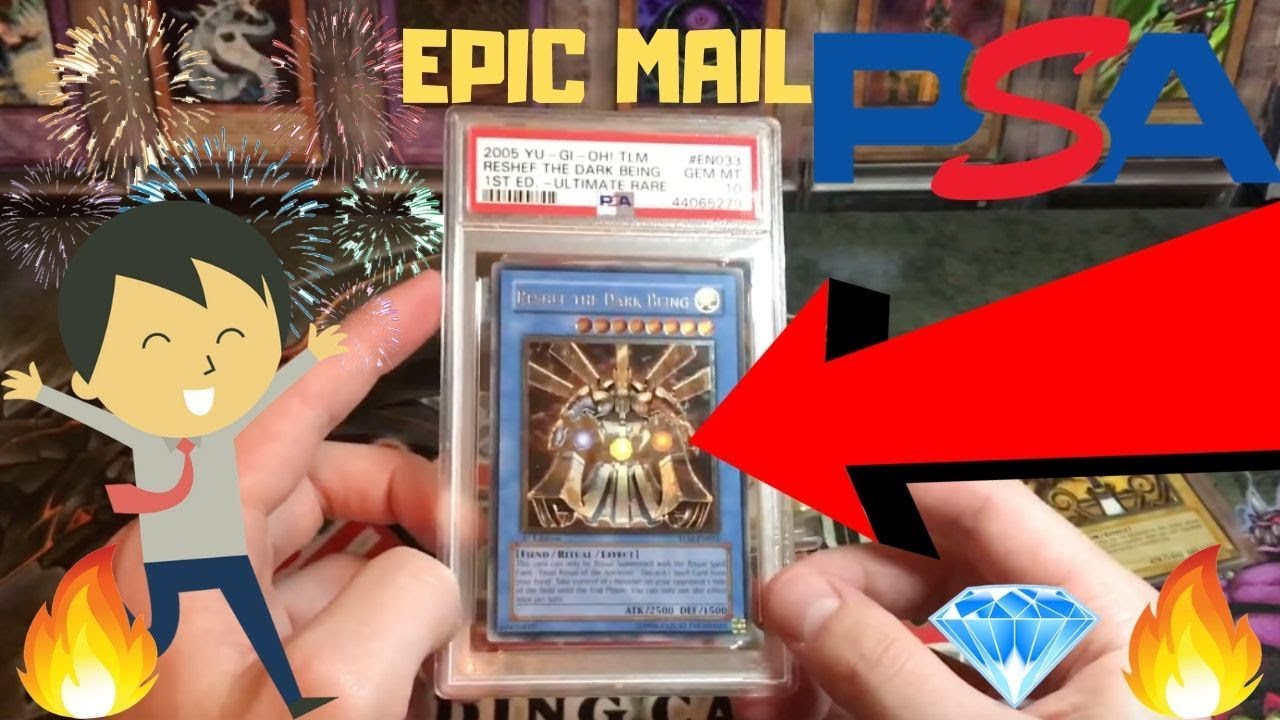 Yu-Gi-Oh! MAIL PSA GEM MINT Ultimate Rare! FADED Original Exodia! GHOST  Rares!