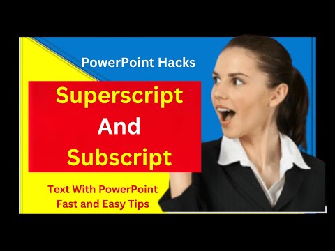 2 Quick Methods to Superscript and Subscript in PowerPoint Superscript_and_Subscript
