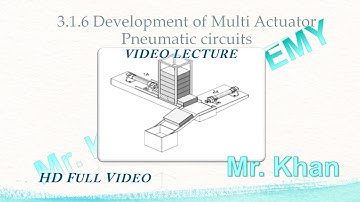 3.1.6 Development of Multi actuator circuits | Video Lecture | Full HD