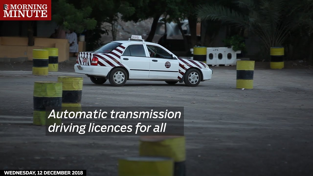 Automatic transmission driving licences for all YouTube