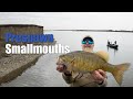 Catching prespawn smallmouth bass