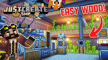 I expanded my SMART FACTORY in Minecraft Create Mod! [#20]