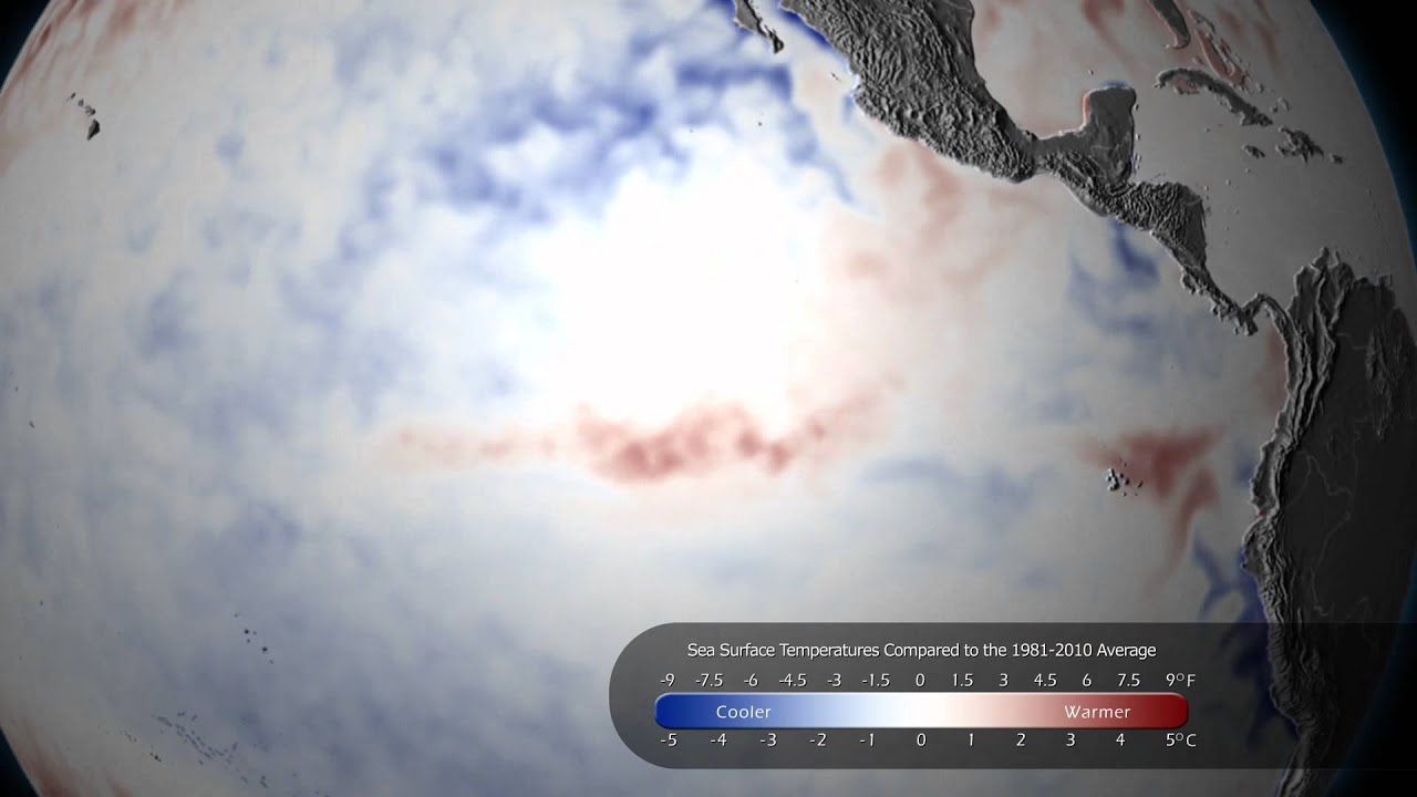 Pacific Transitions from La Niña to Neutral Phase