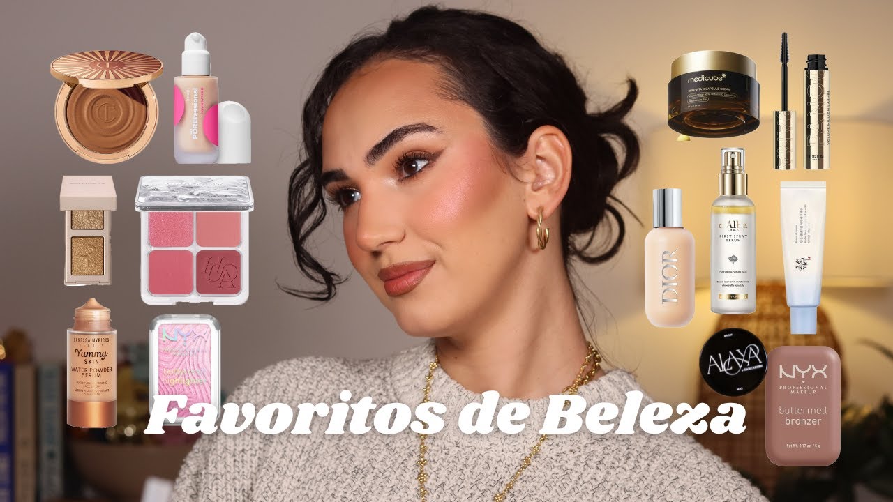 a *MELHOR* maquilhagem e skincare de 2025 (os produtos que valem mesmo a pena!)