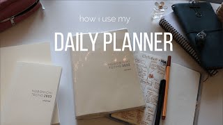 How I use my daily planner  Hobonichi Cousin