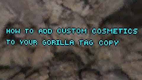 How to add Custom Cosmetics to your Gtag Copy