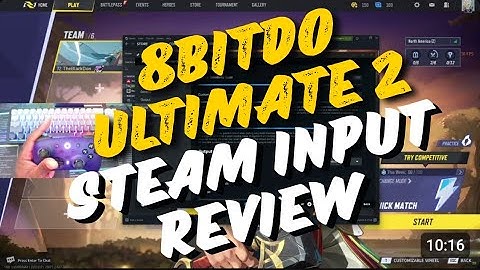 8bitdo Ultimate 2 Steam Input Review