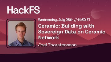 Ceramic: Building with Sovereign Data on Ceramic Network