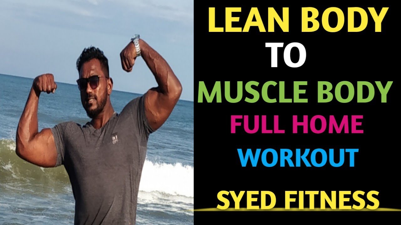 WORKOUT ROUTINE FOR LEAN BODY MUSCLE|TAMIL|SYED FITNESS - YouTube