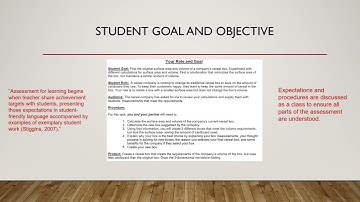 Performance Assessment Development