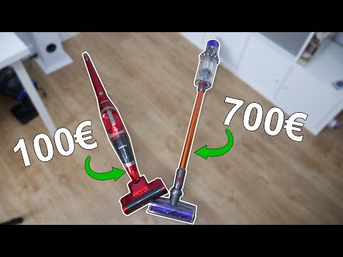 Aspirador de 100€ vs 700€ ¿hay mucha diferencia?