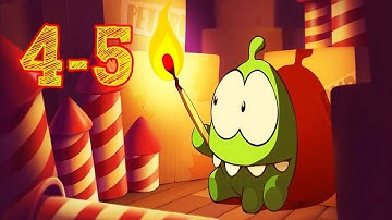 Cut the Rope Experiments 4-5 Walkthrough - Rocket Science