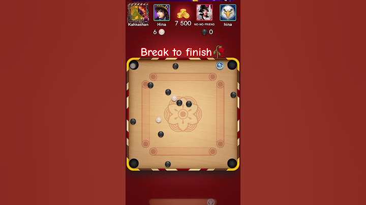 easily break to finish👌 don't miss#top #gaming🤩nice opening#carrompool.