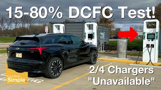 2024 Chevy Blazer EV RS DC Fast Charging Test | Better Than Expected?!