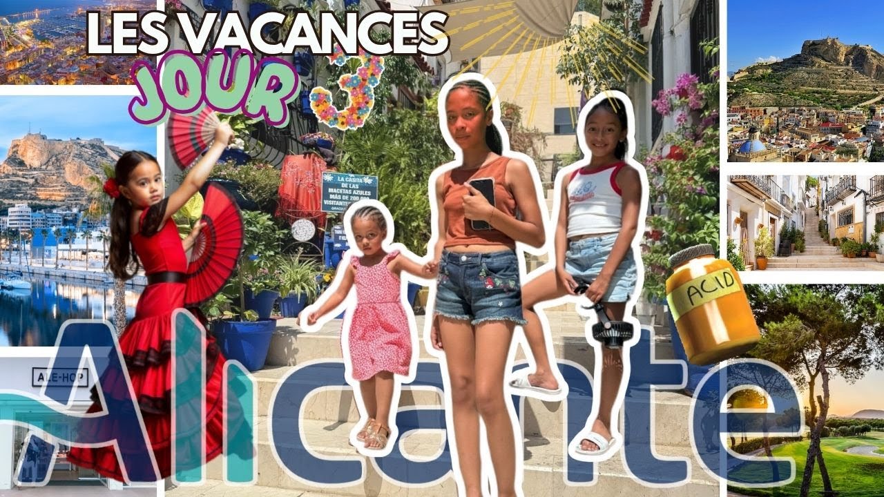 Alicante, p’tit dej acide & Holyanna KO par la chaleur ! 🥵🍋 Vlog voyage 4