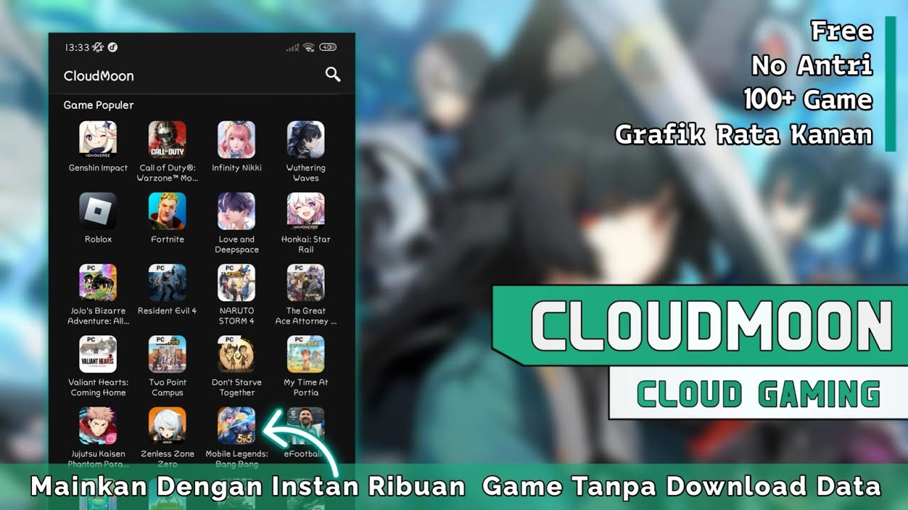 Cloud Gaming CLOUDMOON - Game Lengkap, Free Time, Gratis, Instan Play ...