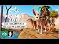 ▶ All 108 animals | Every Planet Zoo pack & all babies |