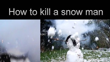 Exploding Snowman