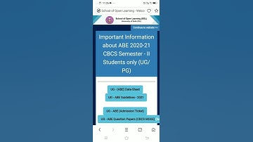 3rd year obe result update! DU SOL
