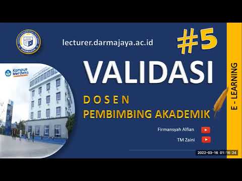 Validasi PA | Lecturer.darmajaya.ac.id