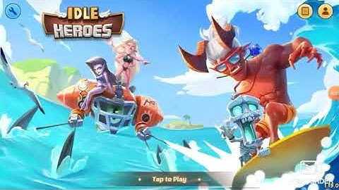 *INSANE*FIRST TIME PLAYIG IDLE HEROES