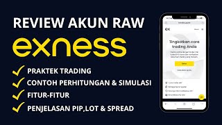 Review Akun Raw Spread Broker Exness Secara Detail