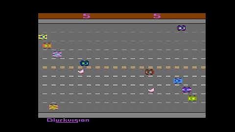 ATARI XL / XE =+ FREEWAY += NEW PORT GAME 2022