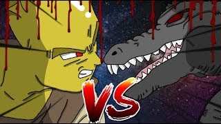 SHREK VS GODZILLA!!! (ANIME ANIMATION PARODY)