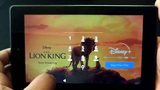 Amazon Fire 7 Tab Hard Reset | Lost Password Fix
