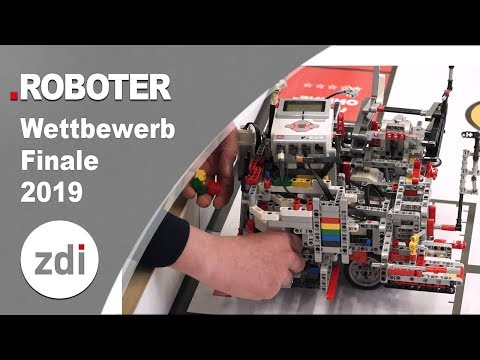 Der zdi-Roboterwettbewerb 2018/2019: Mit der MegaMindstormGang im Finale in Mülheim
