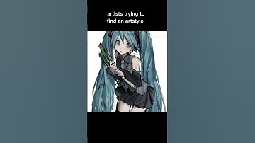 Artists trying to find a artstyle be like 🎨 #art #artist #drawing #ibispaintx