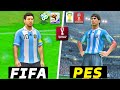 🔥 Lionel Messi - Every World Cup [2006-2022] ✅ FIFA vs PES | Fujimarupes