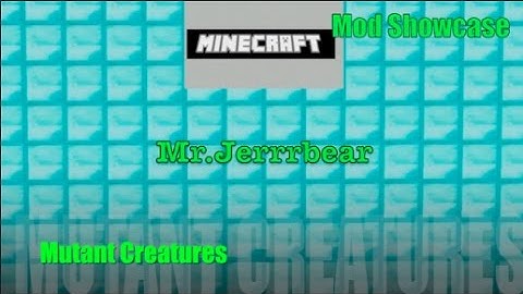 Minecraft | Mutant Creatures(Create Mutant Bosses!?) | Mod Showcase (1.7.10)