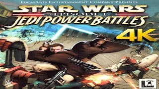 STAR WARS EPISODE 1: JEDI POWER BATTLES (2000) PS1 4K60ᶠᵖˢ Classic | FULL GAME - No Commentary【4K60】