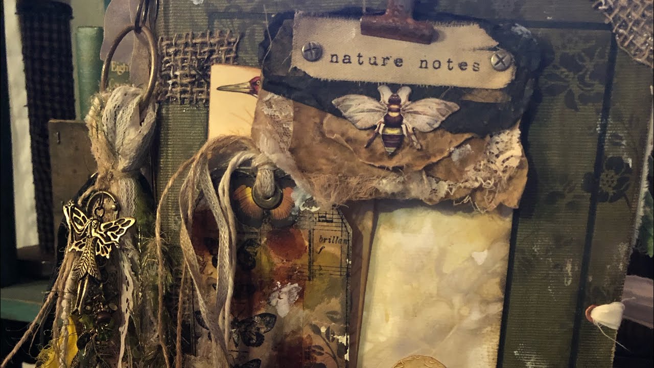 Nature junk journal flip through