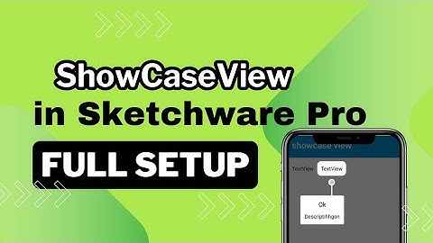 ShowCaseView in Sketchware Pro #fastersoftwaredeveloper #sketchware #viral #androidstudio