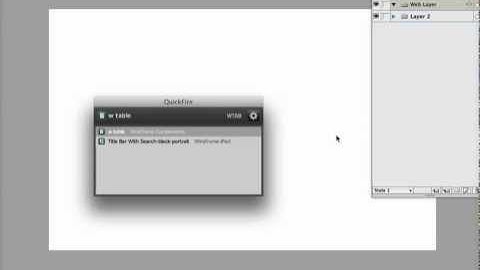 Using the Table component for wireframe